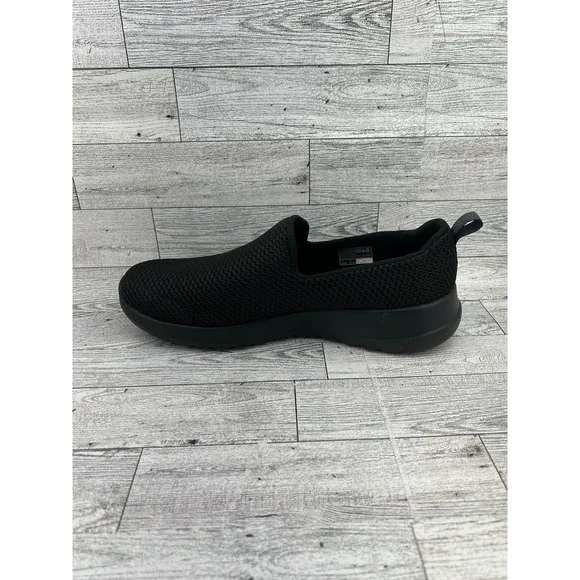 Skechers GoWalk Joy Women Size 7.5 Black Mesh Slip On Walking Shoes 15600TX BBK - Picture 8 of 13